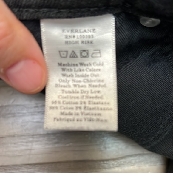 EVERLANE DISTRESSED HIGH RISE SKINNY JEANS SIZE 29 - Picture 14 of 16